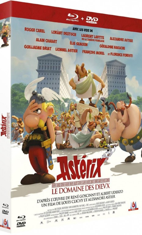Astérix - Le Domaine des Dieux - Jaquette Blu-ray