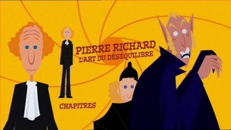 Menu DVD - L'art du déséquilibre - Pierre Richard
