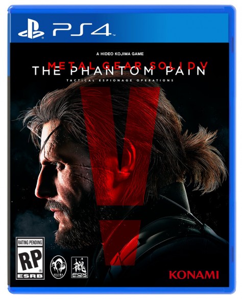 Metal Gear Solid V : The Phantom Pain - Packshot PlayStation 4
