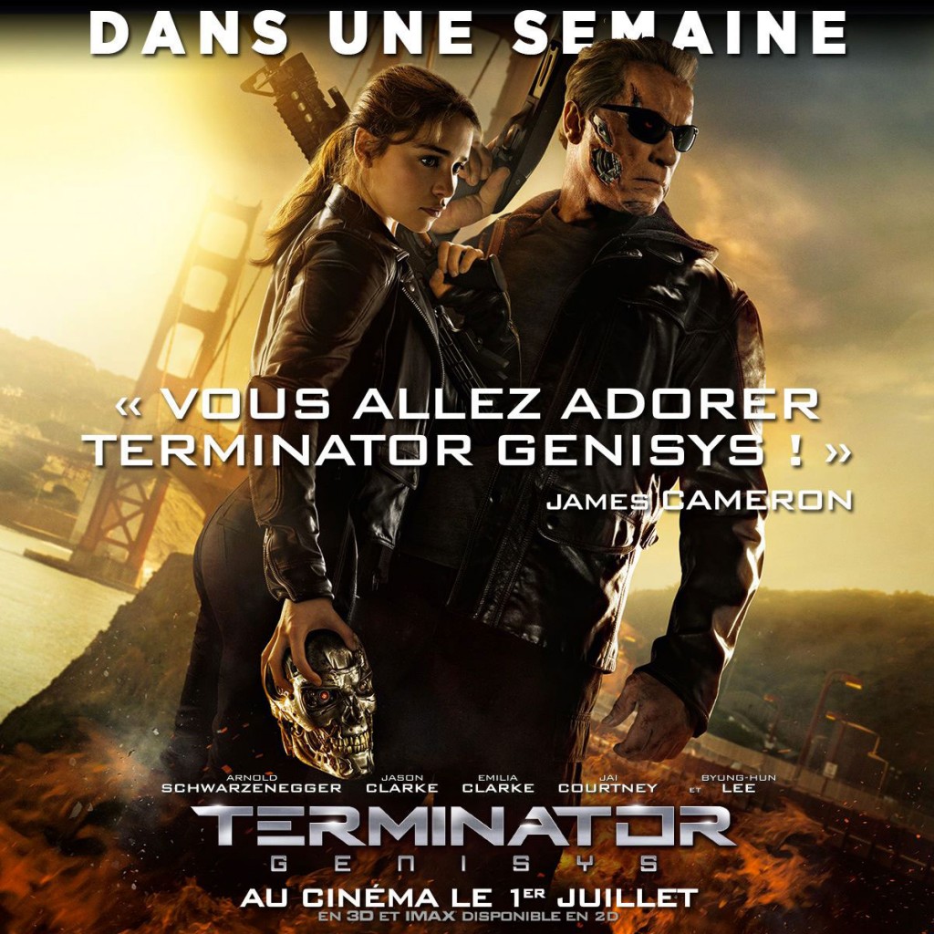 Terminator Genisys - Affiche promo France