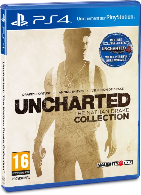 Uncharted : The Nathan Drake Collection - Packshot PlayStation 4