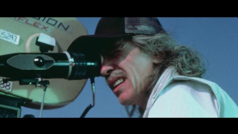 John Carpenter sur le tournage de Invasion Los Angeles