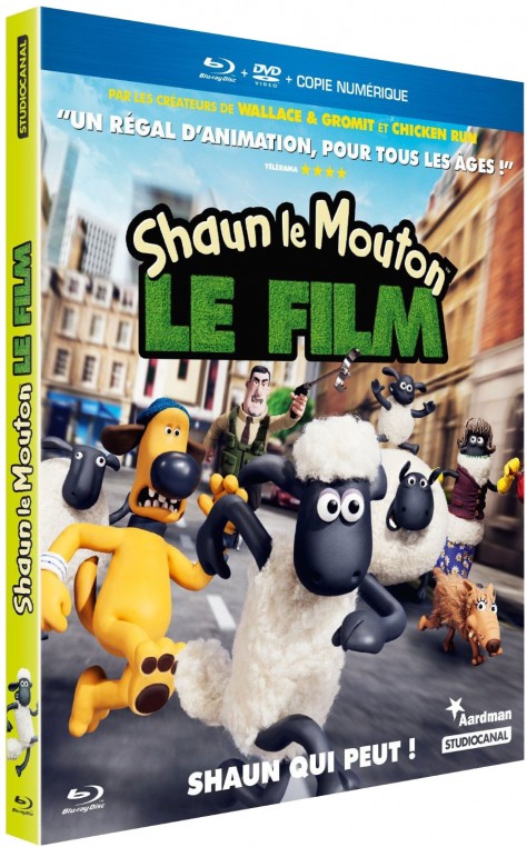 Shaun le mouton, le film - Packshot Blu-ray