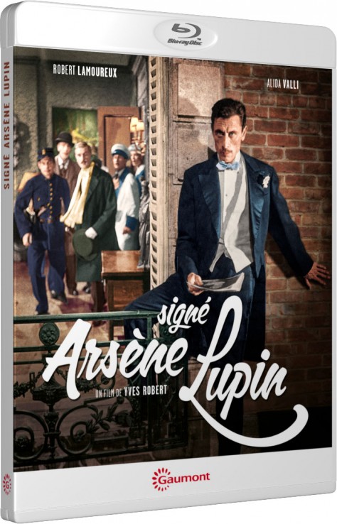 Signé Arsène Lupin - Packshot Blu-ray Gaumont Découverte