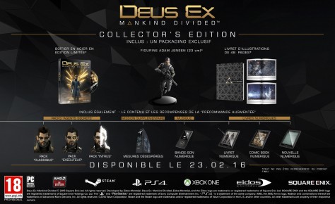 Deus Ex : Mankind Divided - Packshot Edition Collector