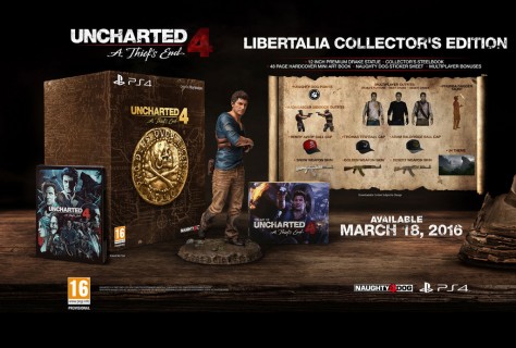 Uncharted 4 : A Thief's End Libertalia Collector's Edition