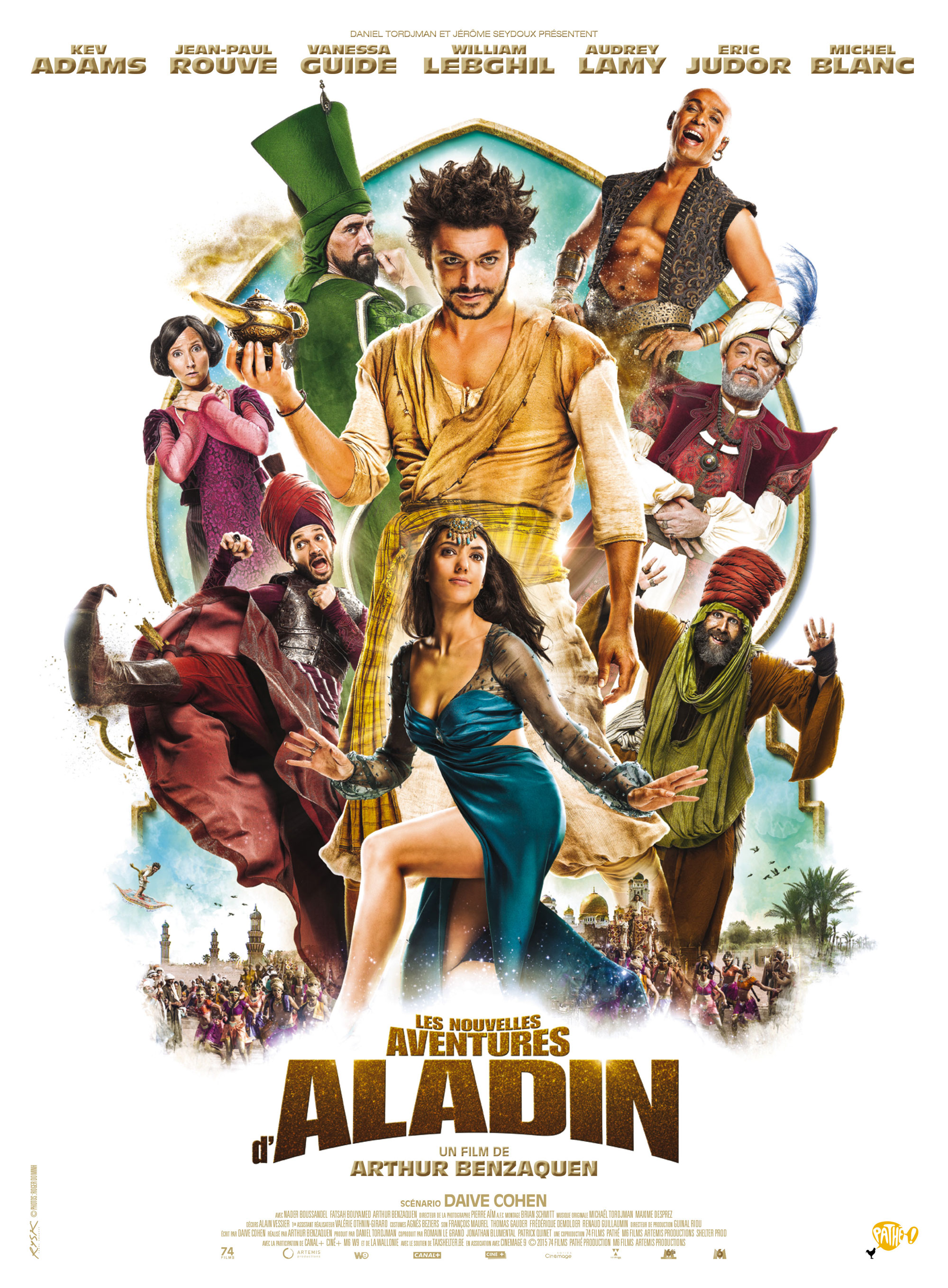 Les Nouvelles aventures d'Aladin - Affiche