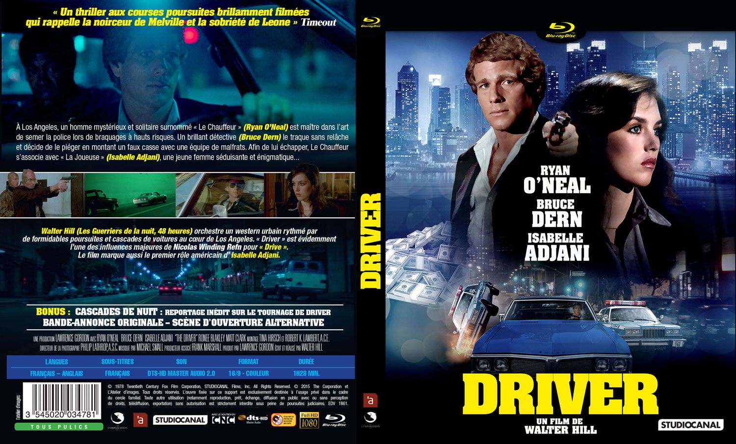 Driver - Jaquette - Blu-ray Recto Verso