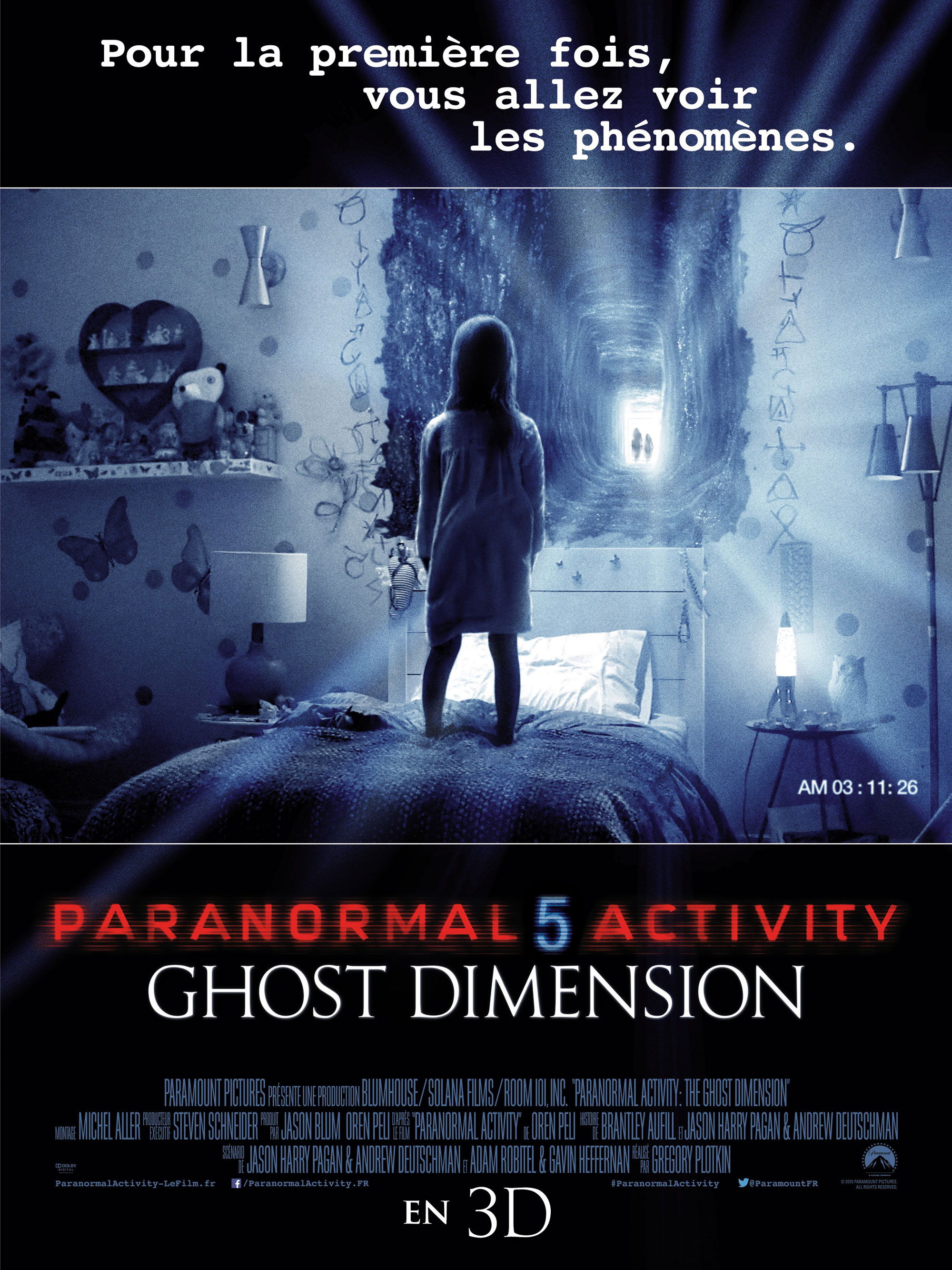 Paranormal Activity 5 - Affiche