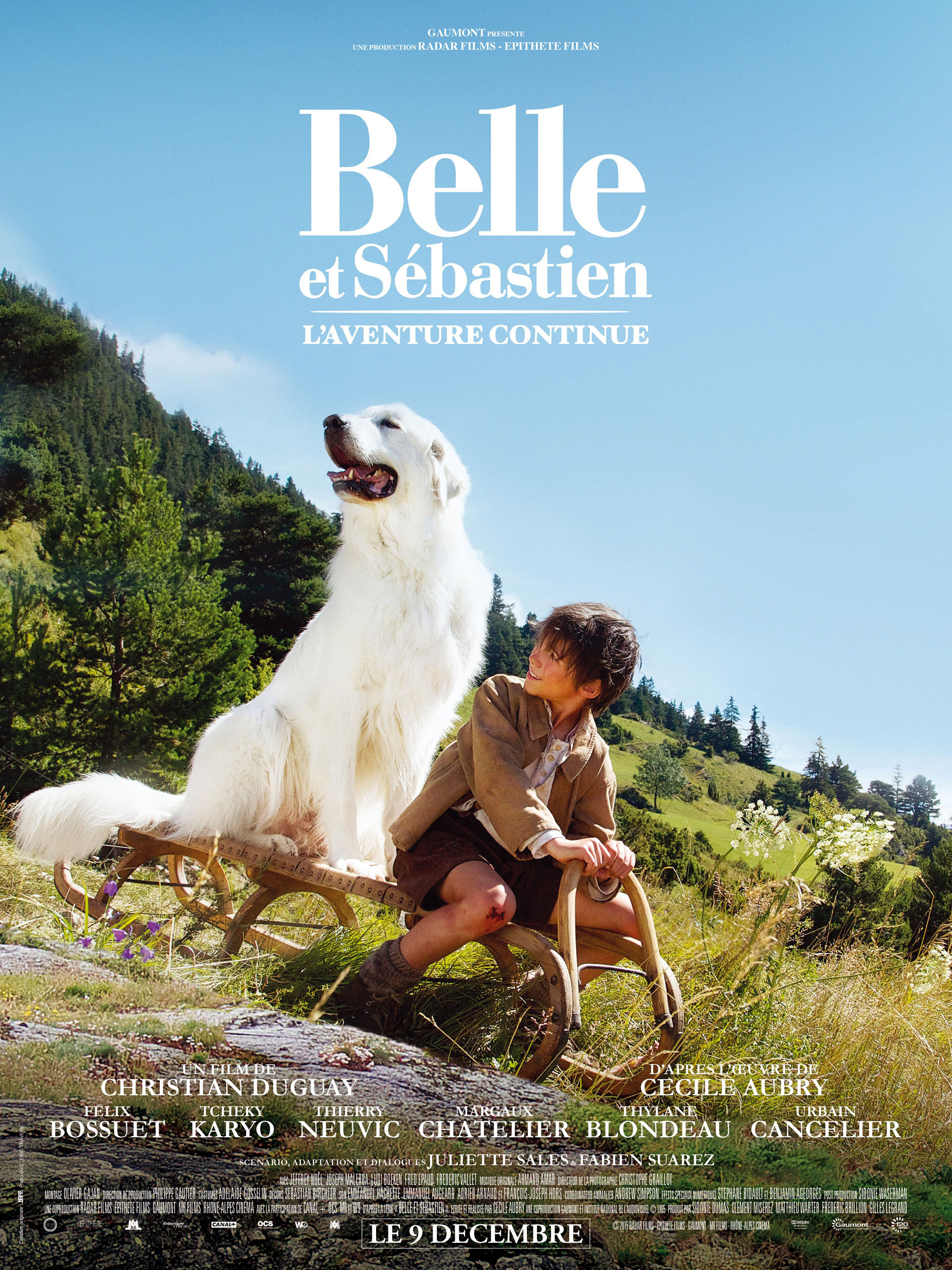 Belle et Sébastien 2 - Affiche