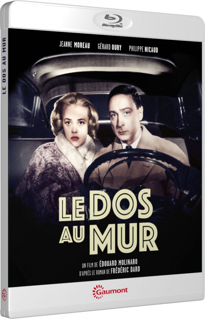 Le Dos au mur (Édouard Molinaro) - Packshot Blu-ray Gaumont Découverte