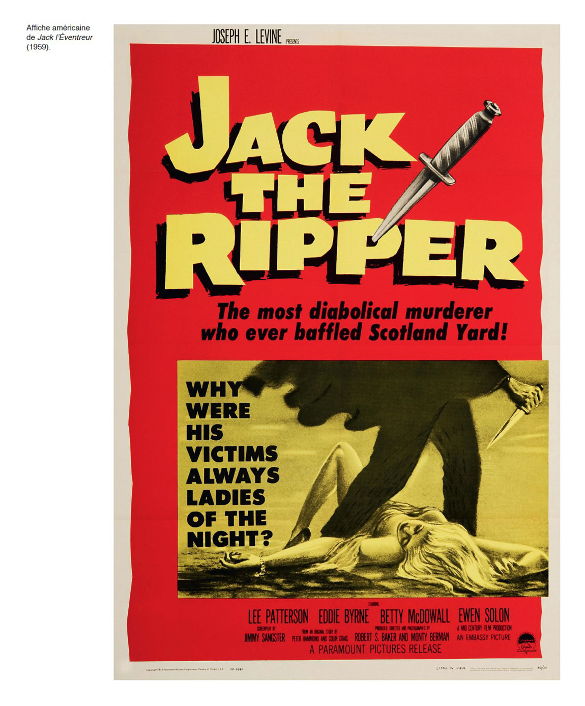 Jack The Ripper - Affiche US