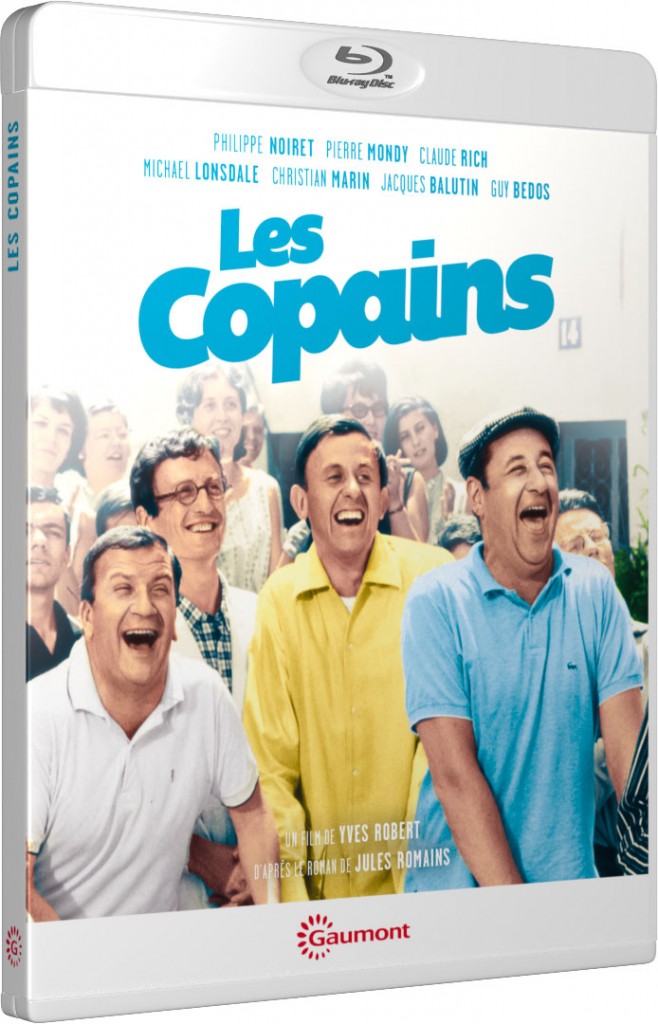 Les Copains (Yves Robert) - Packshot Blu-ray Gaumont Découverte