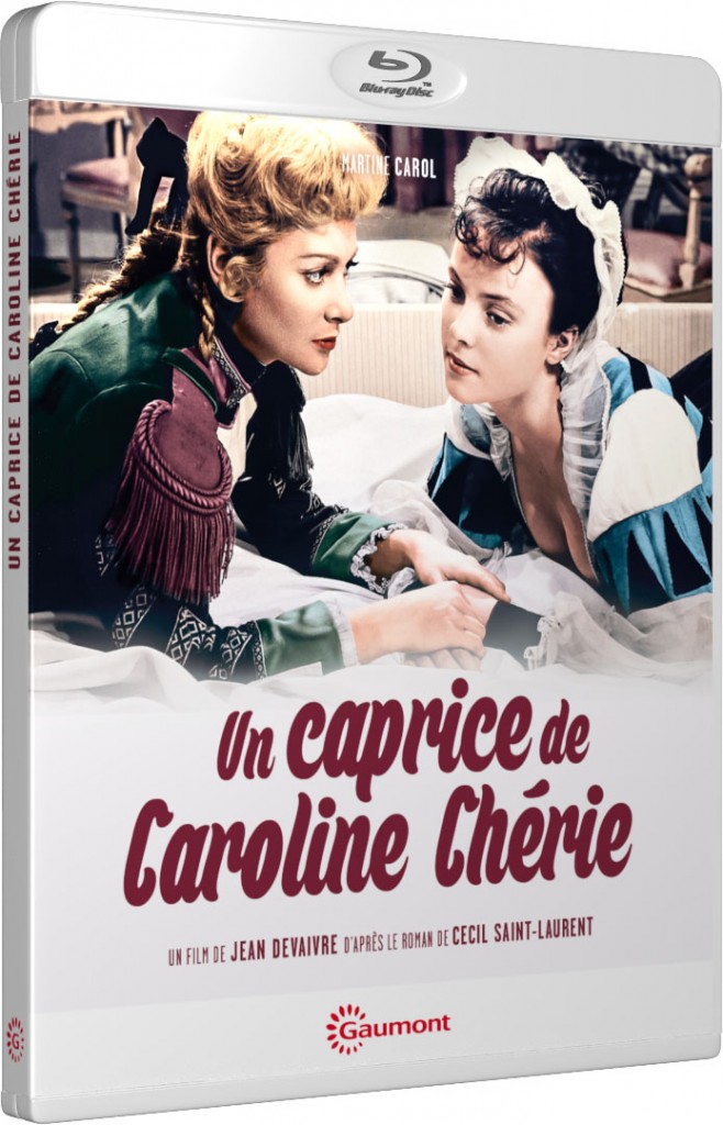 Un caprice de Caroline Chérie - Packshot Blu-ray Gaumont Découverte