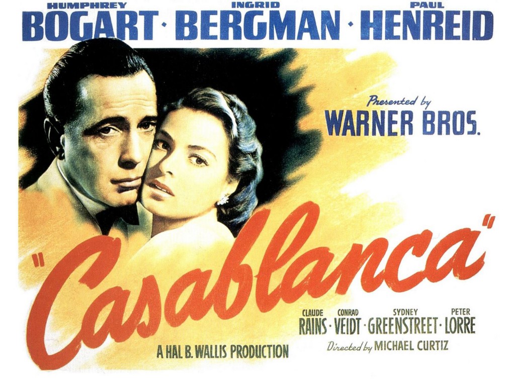 Casablanca - Affiche US