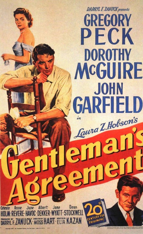Gentleman's Agreement - Affiche US