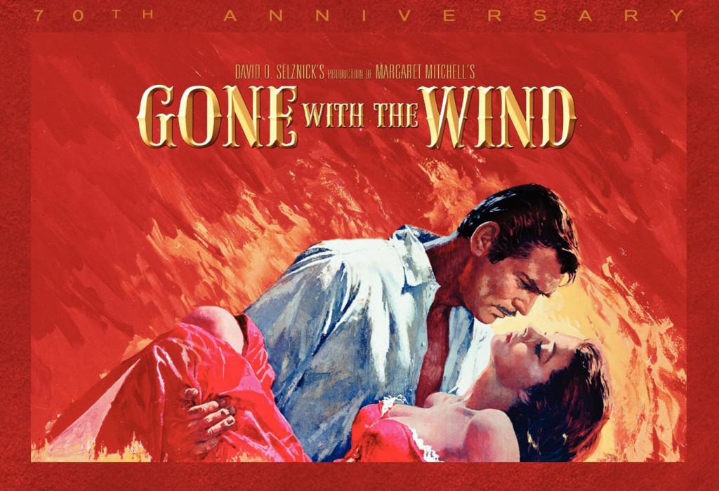 Gone With the wind - Recto Coffret 70ème anniversaire Bllu-ray