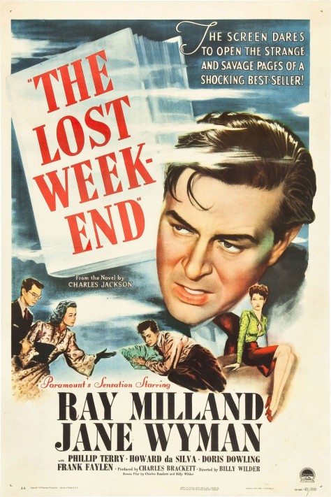 The Lost Weekend - Affiche US