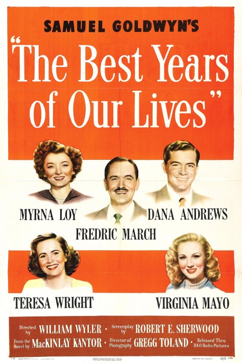 The Best Years of our lives - Affiche US