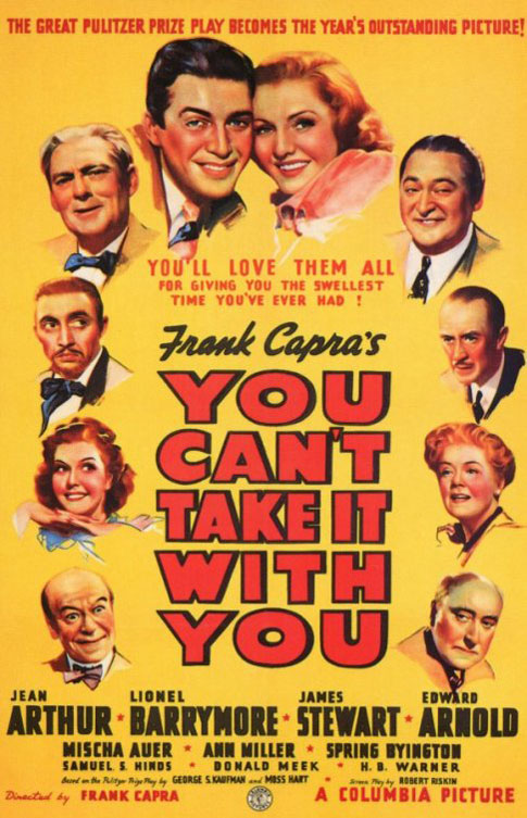 You Can't Take It With You - Afiche US