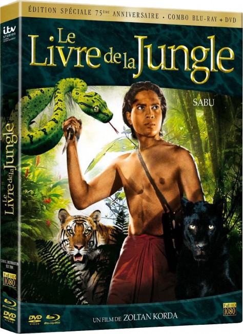 Le Livre de la Jungle - Édition 75ème anniversaire - Packshot Blu-ray