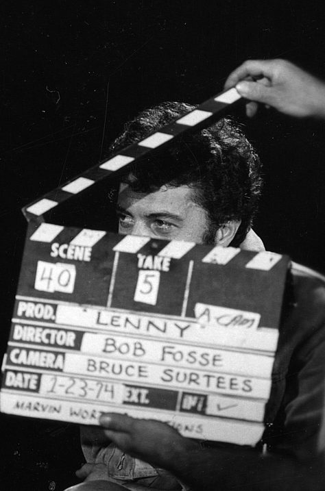 Lenny - Photo de tournage avec Dustin Hoffman
