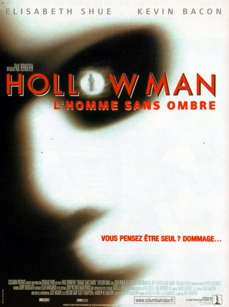 Hollow Man - L'Homme sans ombre de Paul Verhoeven - Affiche France
