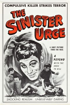 The Sinister Urge - Affiche