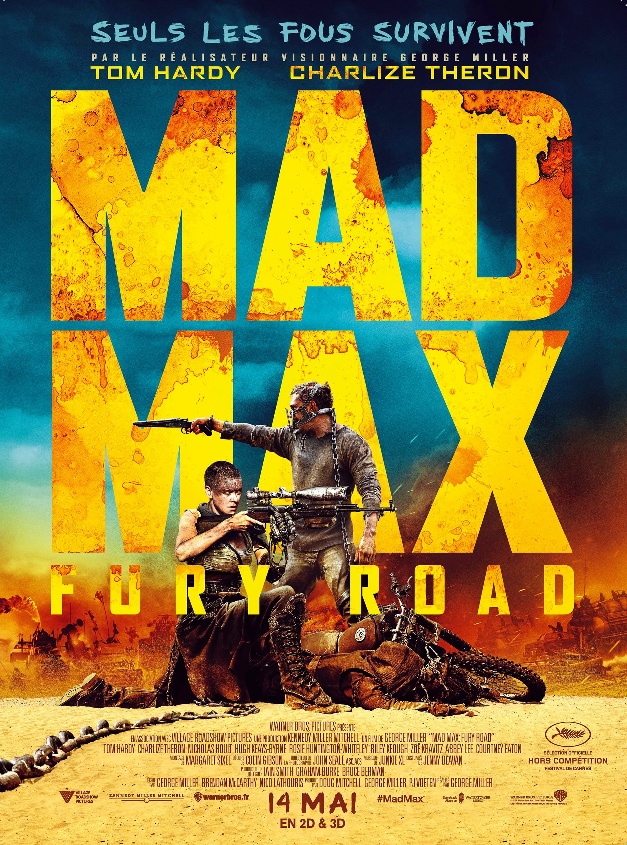 Mad Max Fury Road - Affiche France