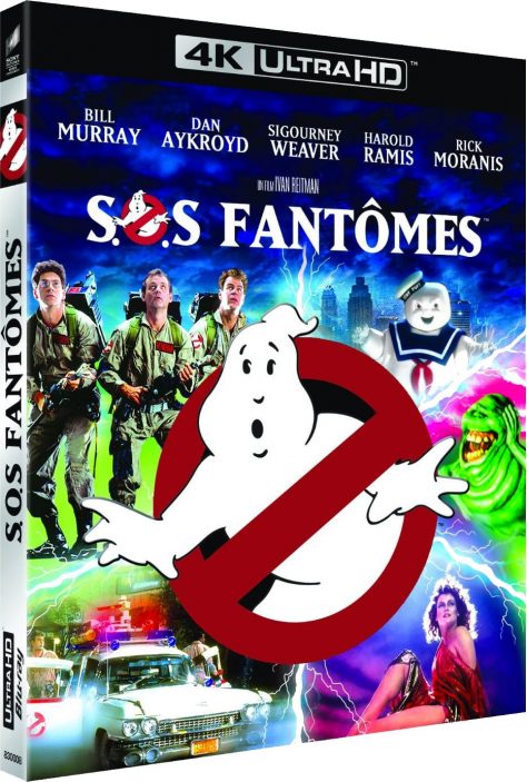 SOS Fantômes - Packshot Blu-ray 4K Ultra HD