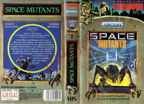 Space Mutants (La Planète des vampires) - Cover VHS