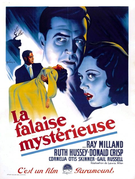 La Falaise mystérieuse (The Uninvited) - Affiche