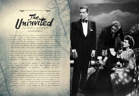 The Uninvited - Double page livret Blu-ray