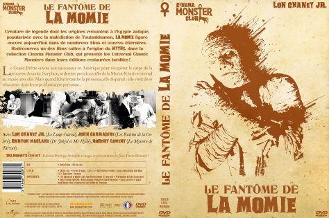Le Fantôme de la Momie - Jaquette DVD recto verso