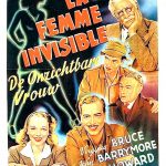 La Femme invisible - Affiche Belge