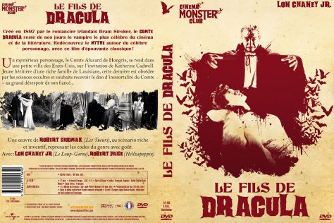 Le Fils de Dracula - Jaquette DVD recto verso
