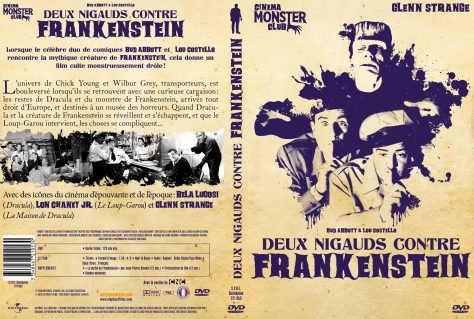 Deux Nigauds contre Frankenstein - Jaquette dvd recto verso