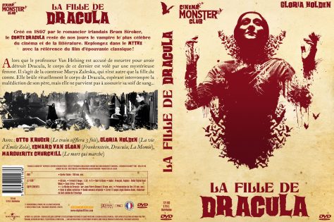 La Fille de Dracula - Jaquette DVD recto verso