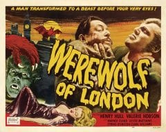 Le Monstre de Londres - Affiche US