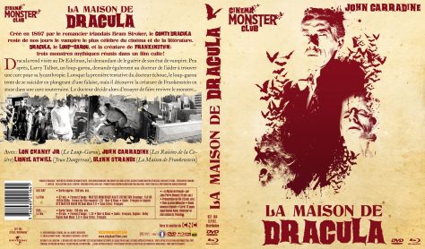 La Maison de Dracula - Jaquette Combo recto verso
