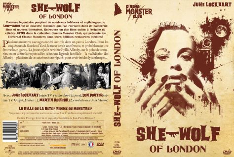 She-Wolf of London - Jaquette DVD recto verso