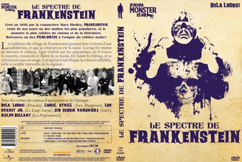 Le Spectre de Frankenstein - Jaquette DVD recto verso