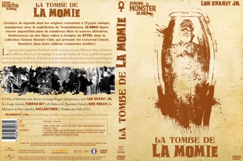 La Tombe de la Momie - Jaquette DVD recto verso