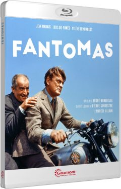 Fantomas (Louis De Funès / Jean Marais) - Packshot Blu-ray Gaumont Découverte
