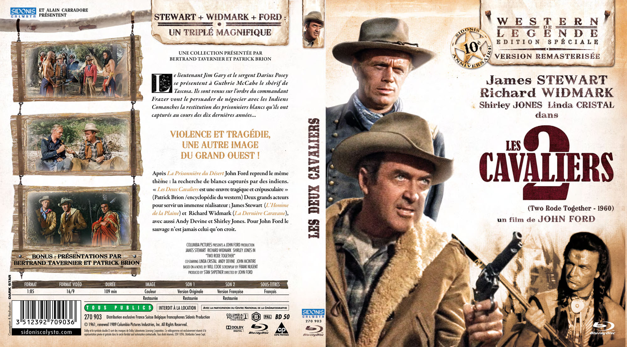 Les Deux cavaliers - Recto Verso Blu-ray
