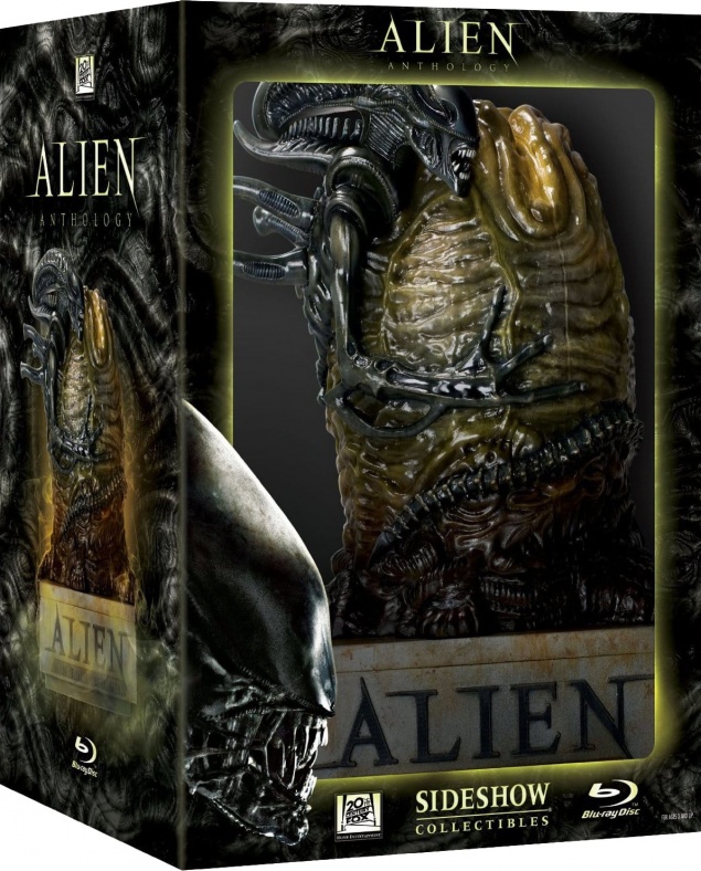 Alien Anthologie – Édition Limitée (Boitier oeuf) – Packshot Blu-ray