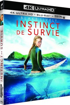 Instinct de survie - The Shallows (2016) de Jaume Collet-Serra – Packshot Blu-ray 4K Ultra HD