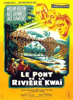 Le Pont de la rivière Kwai - Affiche France
