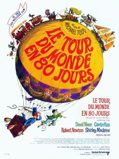 Le Tour du monde en 80 jours - Affiche France