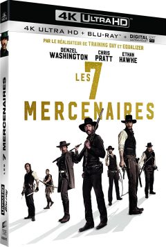 Les 7 Mercenaires (2016) de Antoine Fuqua – Packshot Blu-ray 4K Ultra HD